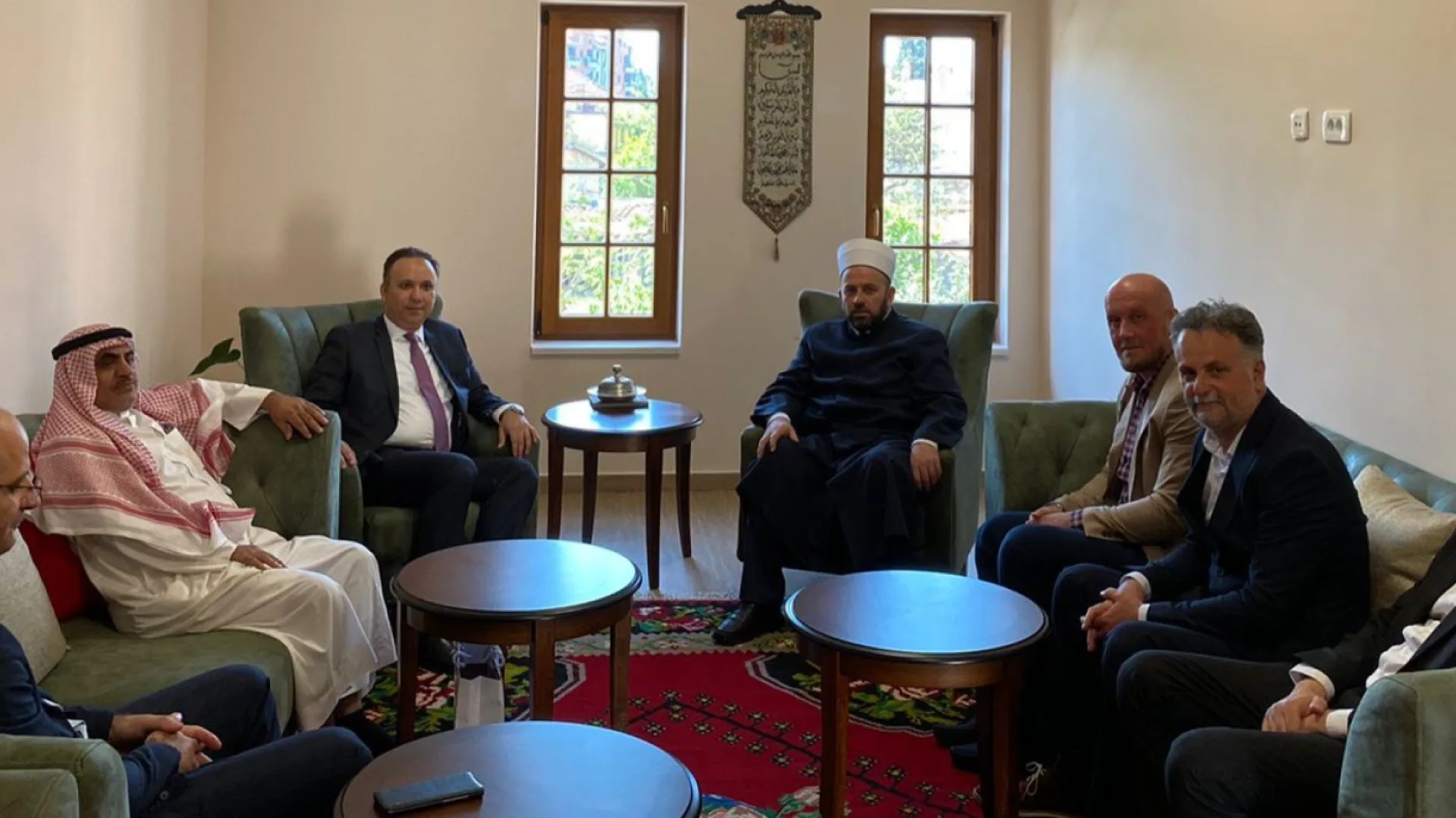 REIS IZ U CG UGOSTIO AMBASADORA SAUDIJSKE ARABIJE NJ. E. FAISAL GHAZI ISMAIL HIFZI