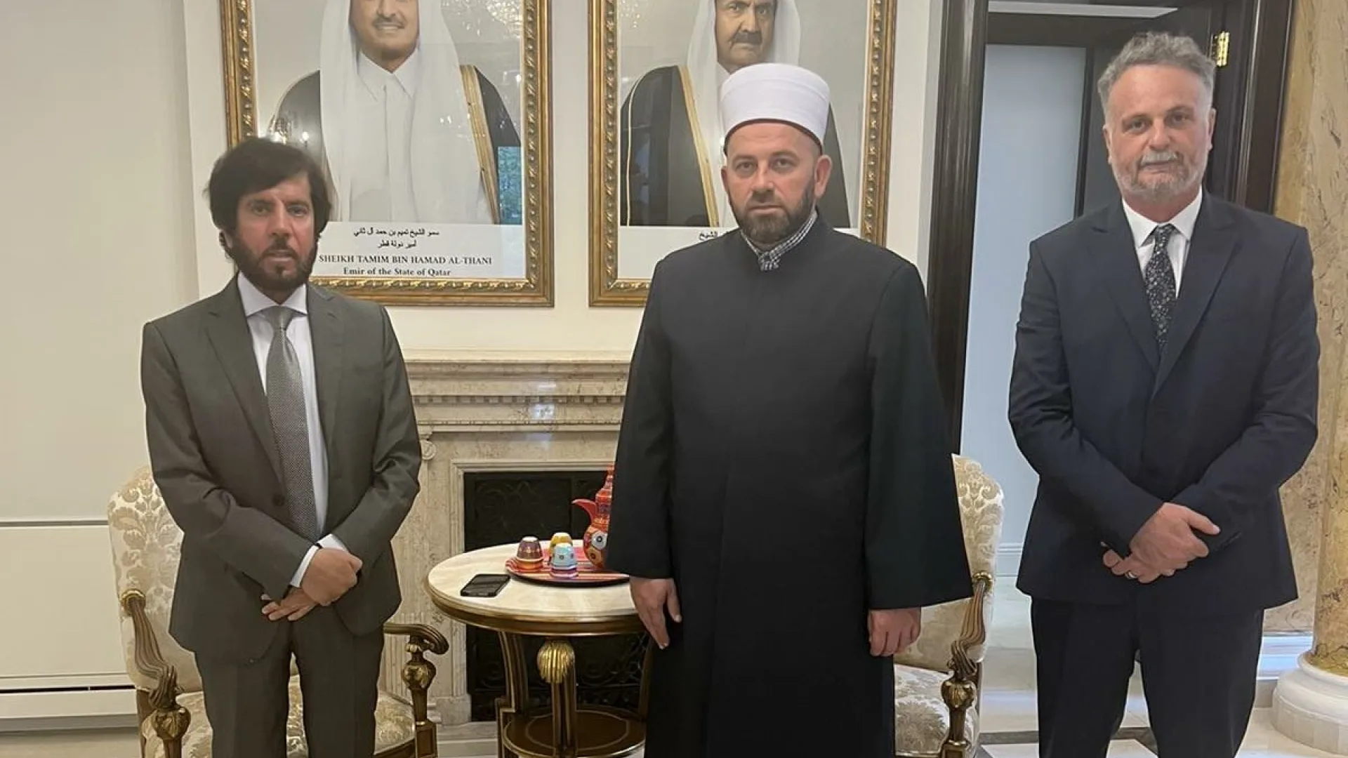 REIS IZ U CG RIFAT EF. FEJZIĆ SASTAO SE SA AMBASADOROM KATARA