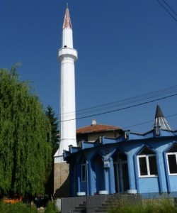 Minaret od porušene Hadži-Hasan džamije na Jaliji u Pljevljima 