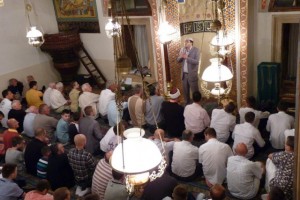 Fuad ef. Čekić u Husein pašinoj džamiji
