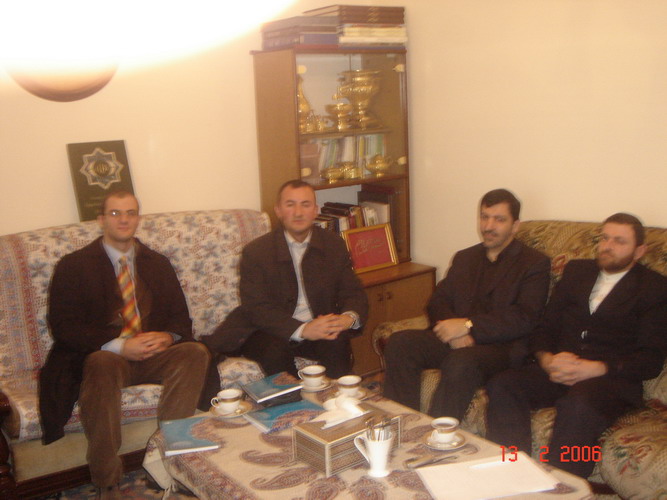 Džemo ef. Redžematović i Mehdi Šabanadžović u iranskoj Ambasadi u Beogradu