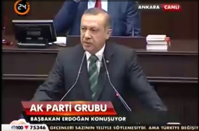 Premijer Erdogan govori u parlamentu